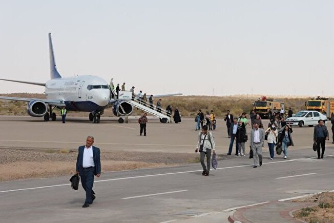 استقبال ۲۷ درصدی مسافران از پروازهای فرودگاه شهدای خرم‌آباد
