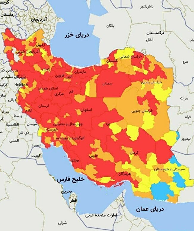 کاهش اشتغال در نیمی از نقشه ایران