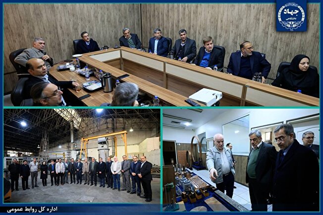 بازدید مدیرعامل شرکت ملی نفت ایران از پروژه لوله مغزی سیار جهاددانشگاهی / تأکید بر حمایت از بومی‌سازی فناوری‌های راهبردی صنعت نفت
