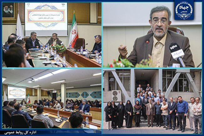 دیدار رئیس جهاددانشگاهی با اعضای سازمان قرآنی دانشگاهیان و خبرگزاری ایکنا