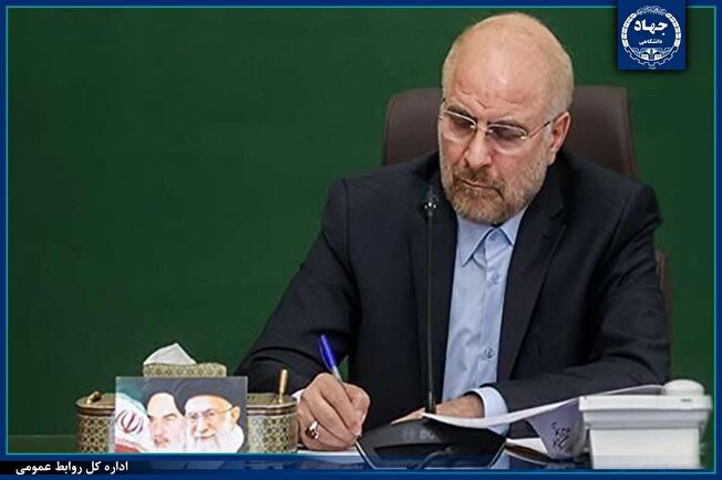تقدیر رئیس مجلس شورای اسلامی از تلاش‌های جهاددانشگاهی برای انجام فعالیت‌های فرهنگی برای دانشجویان/ حمایت از طرح ملی «ایران، مرز پرگهر»