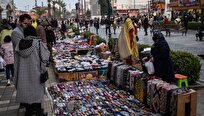 افزایش حضور دستفروشان در رشت