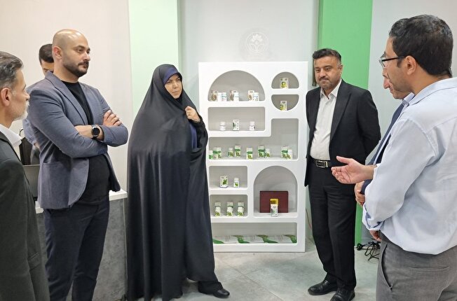 بازدید خانم دکتر زهرا شیخی معاون پژوهش و فناوری جهاد دانشگاهی از صندوق البرز
