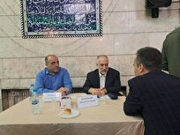 میز خدمت کمیته امداد استان تهران در مسجد جعفری گیشا