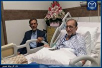 عیادت رئیس جهاددانشگاهی از مجتبی رحماندوست از جانبازان جنگ تحمیلی
