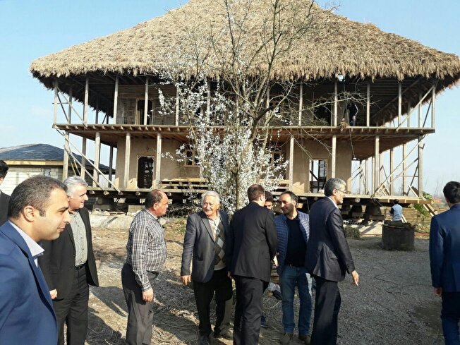 افتتاح مجتمع اقامتی و بوم گردی روستای عنصرود اسکو