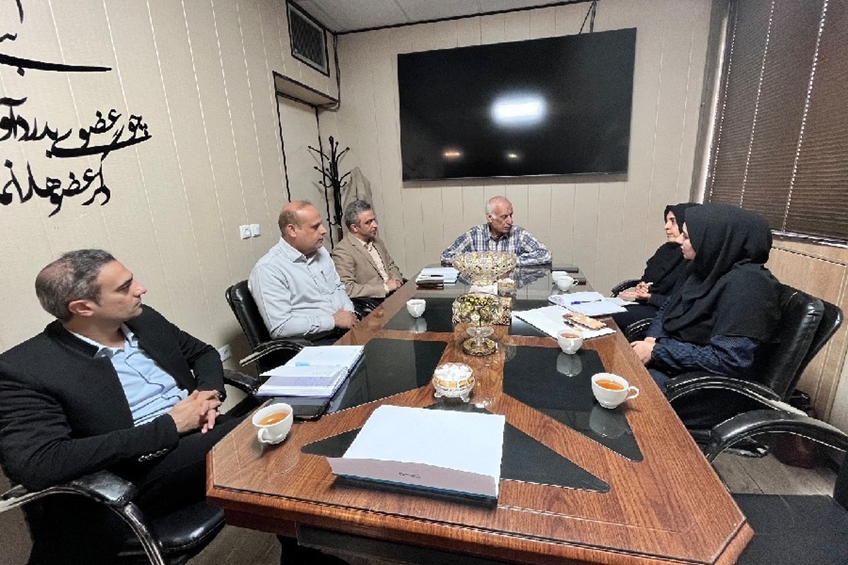 دیدار معاون آموزشی و مدیران جهاددانشگاهی قزوین با اعضای هیئت‌مدیره شهرک صنعتی لیاء