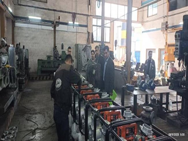 بازدید مدیر جهاد کشاورزی بابل از خط تولید بابل ماشین در راستای توسعه مکانیزاسیون