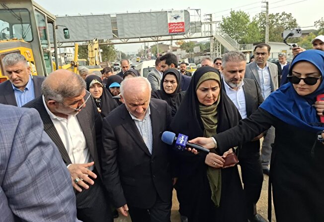 پل سه‌راه جویبار در آستانه بهره‌برداری / گره‌گشایی از ترافیک کمربندی ساری با شتاب اجرایی پروژه