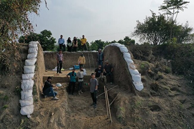 شکفتن دانه برنج ۳۰۰۰ ساله از کاوش لایه‌نگاری محوطه باستانی قلعه‌کِش آمل