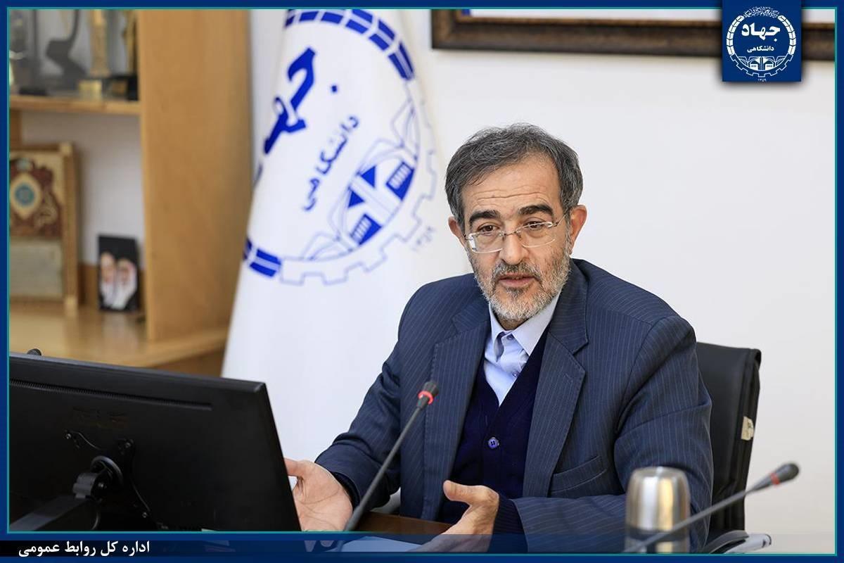 قدردانی رئیس جهاددانشگاهی از خدمات ارزنده دولت در دوران جنگ رمضان/ آمادگی این نهاد برای کمک به دولت