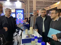 بازدید معاون وزیر علوم از غرفه سازمان تجاری‌سازی فناوری و اشتغال دانش‌بنیان جهاد دانشگاهی