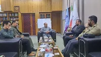 دیدار مسئول بسیج دانش‌آموزی آذربایجان غربی با مدیرکل صدا و سیمای استان