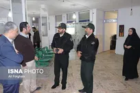 بازدید فرمانده انتظامی ساوه از جهاددانشگاهی این شهرستان
