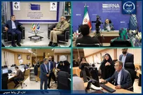 بازدید رئیس جهاددانشگاهی از خبرگزاری جمهوری اسلامی(ایرنا)