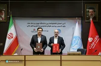 همکاری با بانک ملت می‌تواند الگویی برای نهاد‌های مالی کشور باشد / تصمیم جسورانه دانشگاه تهران برای قطع وابستگی مالی به دولت