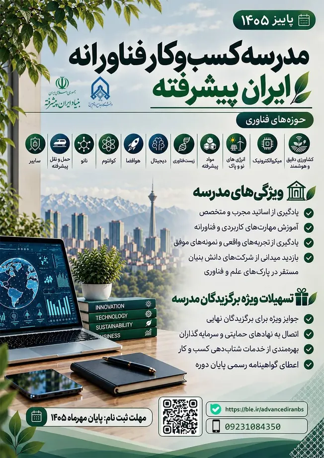 معرفی مدرسه‌ی کسب‌وکار فناورانه