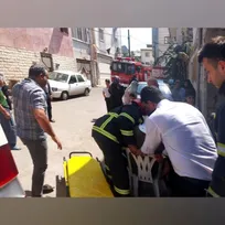 سقوط کارگر جوان در چاهک آسانسور در رشت