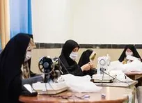 ایجاد شغل برای بانوان با آموزش خیاطی در روستا‌های بوشهر