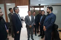 بازدید کاپیتان ابراهیمی نیک، مدیرعامل هواپیمایی چابهار از مجموعه واحدهای شرکت