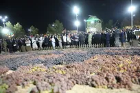 بازدید سفرا و دیپلمات‌های خارجی از نهمین جشنواره انگور ارومیه / حضور سفرا و دیپلمات های خارجی در دهکده ساحلی چی چست