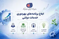 ابلاغ برنامه ارتقای بهره‌وری خدمات دولتی در سازمان آموزش فنی‌و‌حرفه‌ای کشور