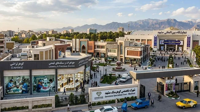 بلاتکلیفی «شهرک تخصصی گوهرسنگ‌ها» در مشهد