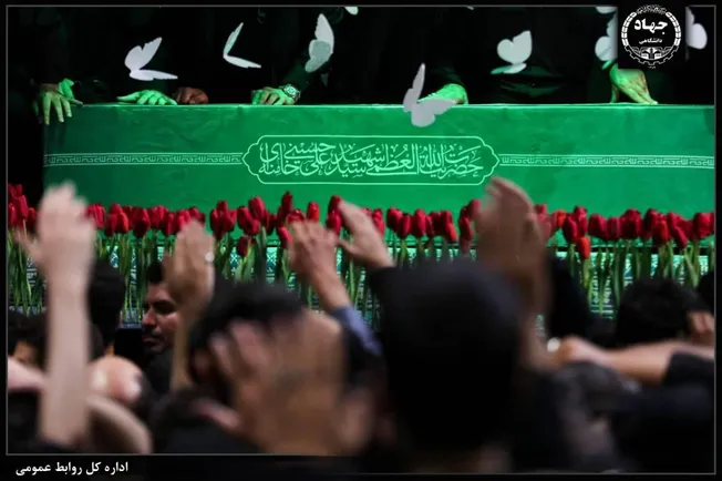 دعوت جهاددانشگاهی از دانشجویان ودانشگاهیان برای حضور باشکوه در مراسم وداع و تشییع رهبر شهید انقلاب اسلامی