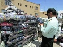 ضبط کفش و پوشاک خارجی قاچاق