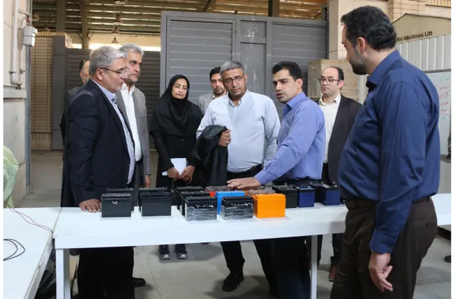بازدید رئیس ستفا از جهاددانشگاهی کرمانشاه