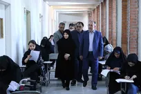 آزمون استخدامی اختصاصی معلولان در تبریز برگزار شد