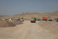 اجرای آسفالت ۴.۵ کیلومتر از قطعه ۲ سه راهی دارلک تا ترشکان