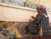 فرش دستباف پرچمدار اشتغال خانگی  در گیلان
